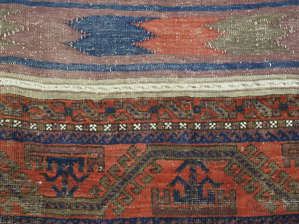 ANTIQUE BALUCH MAIN CARPET, SUPERB EARLY EXAMPLE, POSSIBLY TIMURI, CIRCA 1860/70. View VIII
