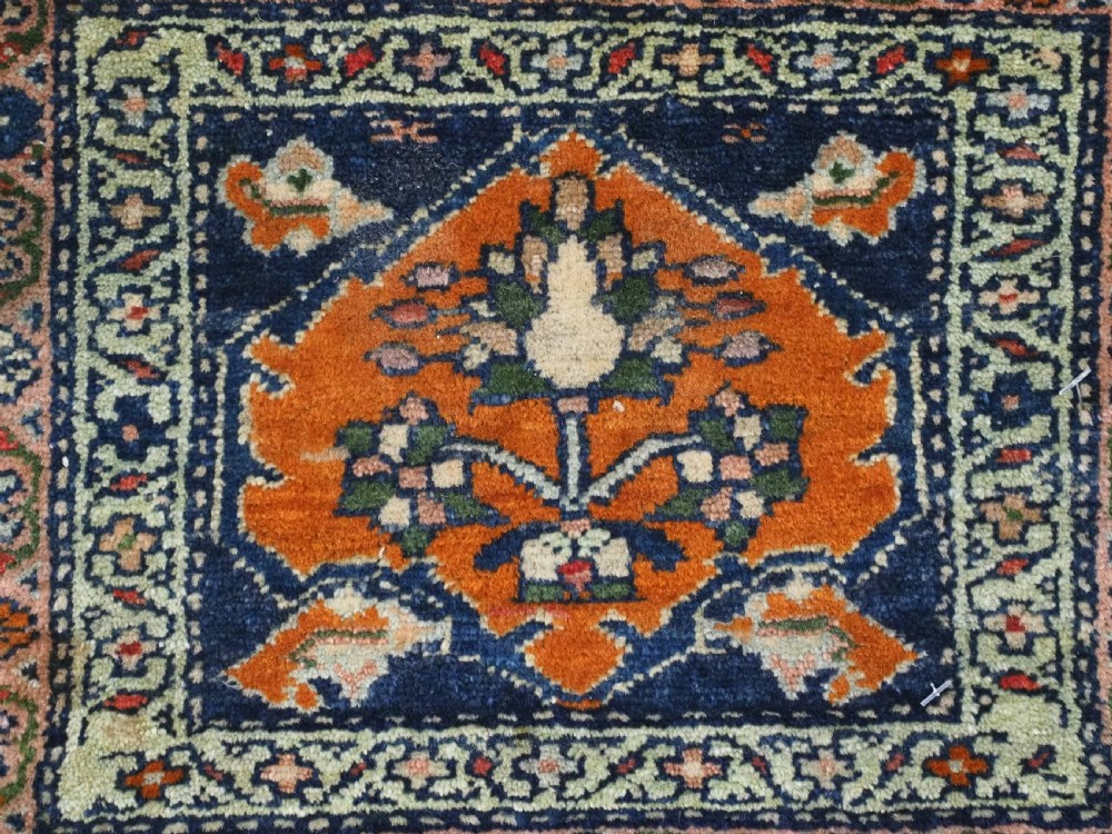 ANTIQUE FARAGHAN 'CHANTEH' BAG FACE OF SMALL SIZE, CIRCA 1900. View VI