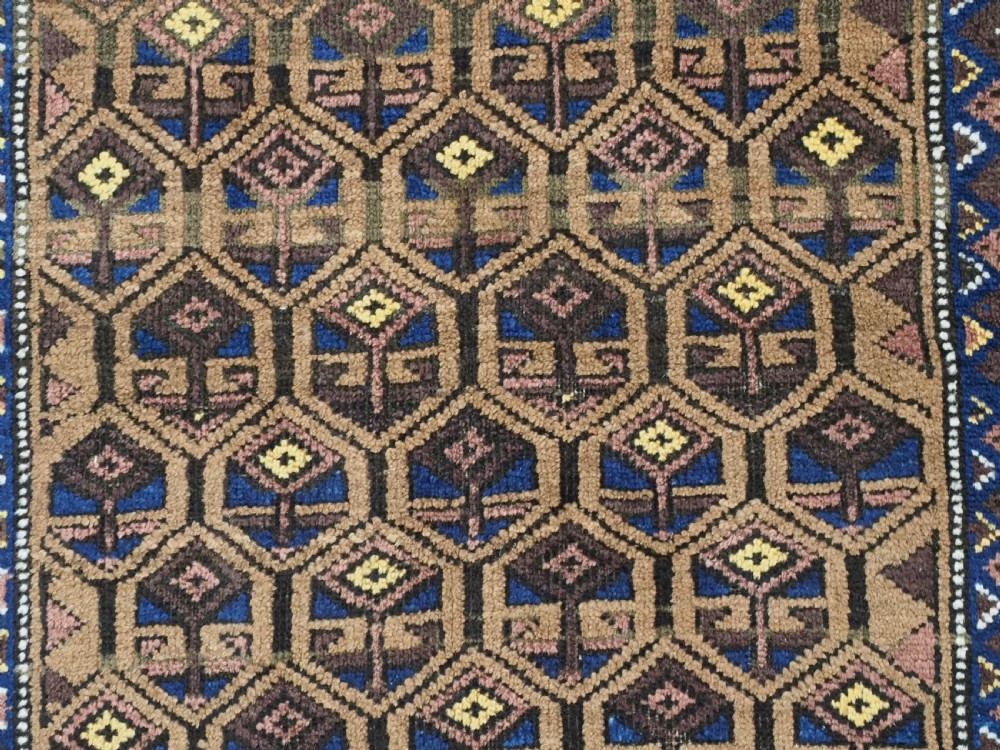 ANTIQUE BALUCH / TIMURI PRAYER RUG, WESTERN AFGHAN BORDER LANDS, CIRCA 1900. View IX