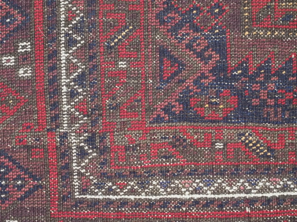 ANTIQUE KHORASAN BALUCH RUG WITH UNUSUAL DESIGN, CIRCA 1900. View XII