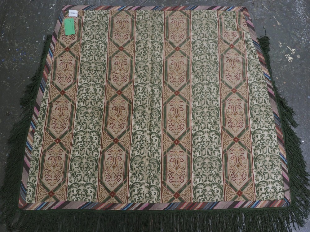 ANTIQUE EMBROIDERED CEREMONIAL HORSE / SADDLE COVER BY THE LAKAI TRIBE, UZBEKISTAN, CIRCA 1920. View X