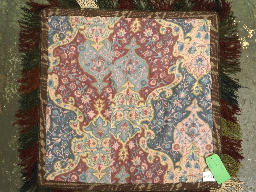 ANTIQUE UZBEK LAKAI TRIBE ILGICH, DOWRY EMBROIDERY FOR WALL HANGING, CIRCA 1900. View VIII