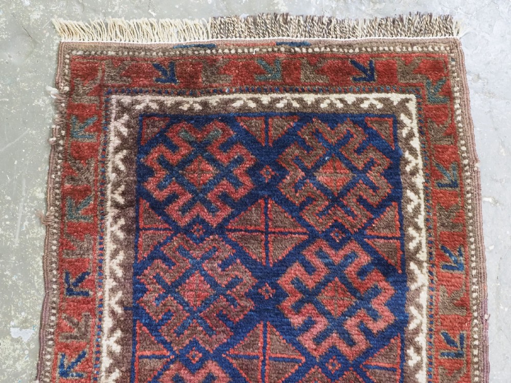 ANTIQUE BALUCH PUSHTI BAG FACE, WESTERN AFGHANISTAN, CIRCA 1900. View II
