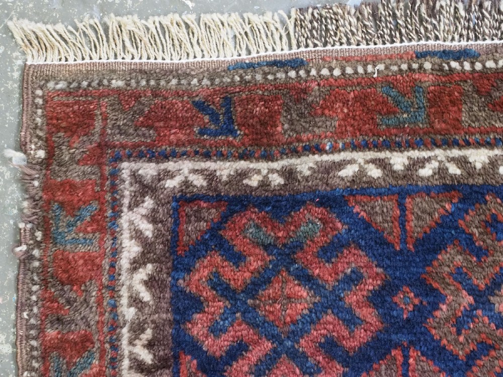 ANTIQUE BALUCH PUSHTI BAG FACE, WESTERN AFGHANISTAN, CIRCA 1900. View V