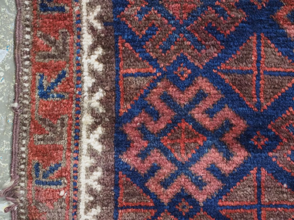 ANTIQUE BALUCH PUSHTI BAG FACE, WESTERN AFGHANISTAN, CIRCA 1900. View VI