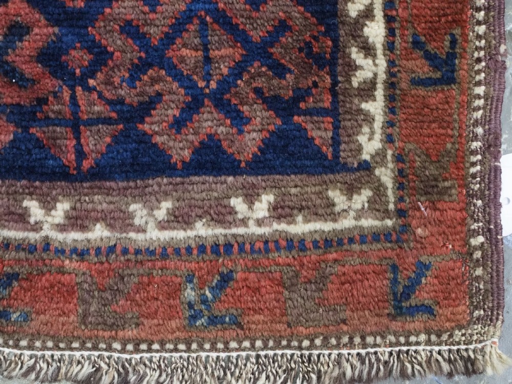 ANTIQUE BALUCH PUSHTI BAG FACE, WESTERN AFGHANISTAN, CIRCA 1900. View VIII