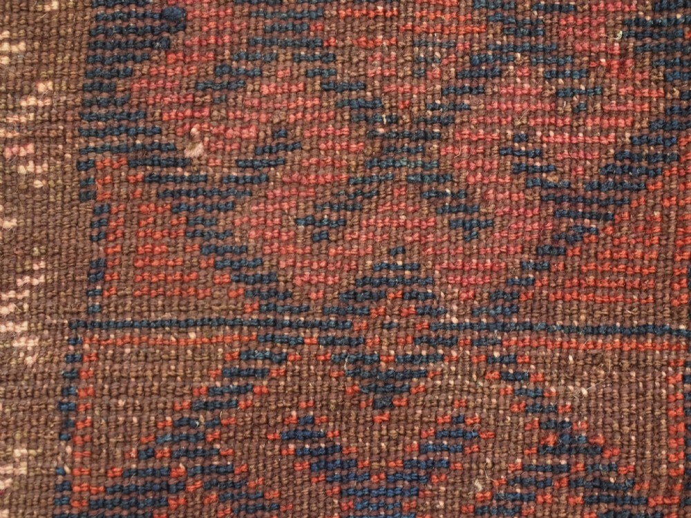 ANTIQUE BALUCH PUSHTI BAG FACE, WESTERN AFGHANISTAN, CIRCA 1900. View IX