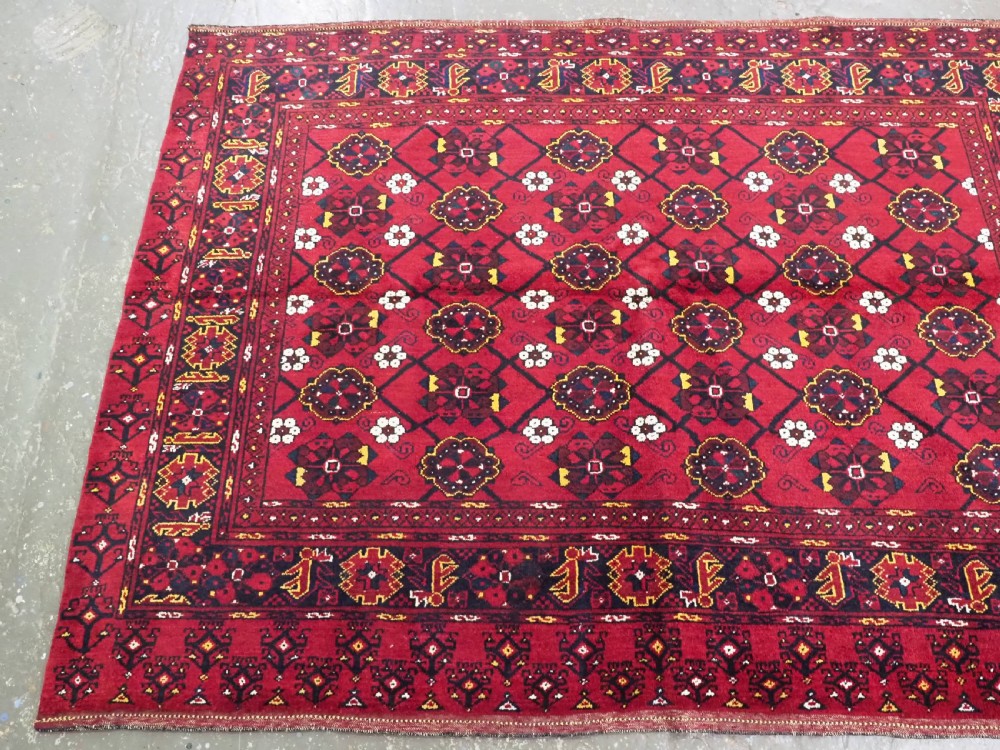ANTIQUE BESHIR TURKMEN CHUVAL FACE WITH 'MINA KHANI' DESIGN, (1 OF A PAIR), CIRCA 1900/20. View III
