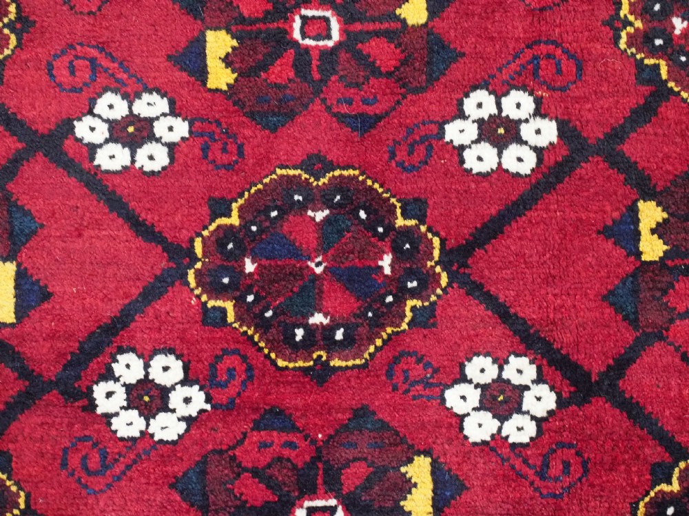 ANTIQUE BESHIR TURKMEN CHUVAL FACE WITH 'MINA KHANI' DESIGN, (1 OF A PAIR), CIRCA 1900/20. View XI