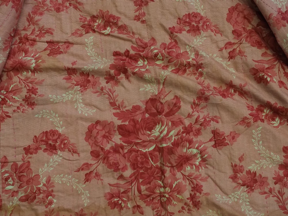 A late 19th-century Uzbek silk ikat khalat robe displaying pink, yellow, green, and purple vertical patterns. View XI