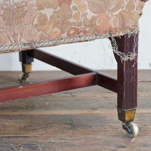 GEORGIAN SOFA WITH SCROLL ARMS - ADDITIONAL PHOTO 1