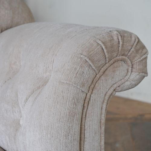 HOWARD STYLE CHAISE LONGUE 19TH CENTURY - ADDITIONAL PHOTO 5