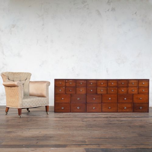 EARLY 20TH CENTURY CHEMISTS APOTHECARY DRAWERS - ADDITIONAL PHOTO 2
