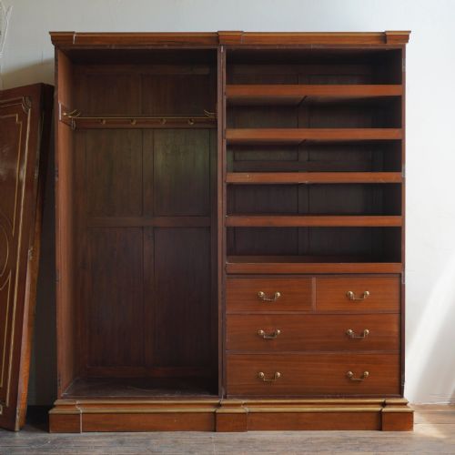 LARGE DOUBLE WARDROBE BY C HINDLEY SONS - ADDITIONAL PHOTO 1