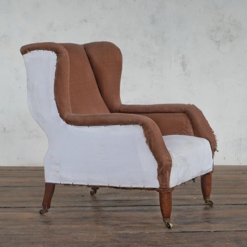ANTIQUE WINGBACK BY THOMAS SOPWITH OF NEWCASTLE