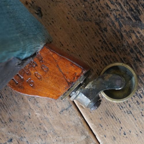 HOWARD AND SONS OPEN ARMCHAIR C1880 - ADDITIONAL PHOTO 2