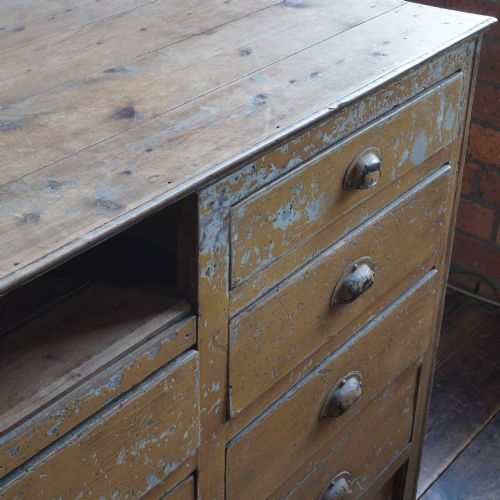 ANTIQUE SHOP COUNTER WITH DRAWERS - ADDITIONAL PHOTO 2