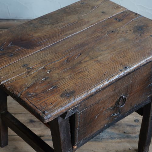 ANTIQUE WALNUT SPANISH TABLE - ADDITIONAL PHOTO 6