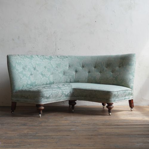 ANTIQUE CORNER SOFA - ADDITIONAL PHOTO 1