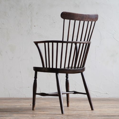 ANTIQUE COMB BACK CHAIR - ADDITIONAL PHOTO 1