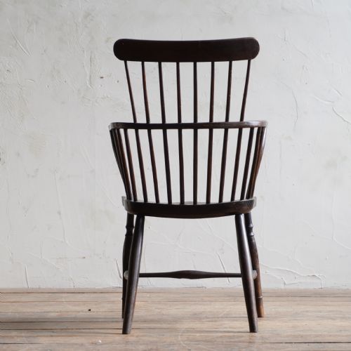 ANTIQUE COMB BACK CHAIR - ADDITIONAL PHOTO 3
