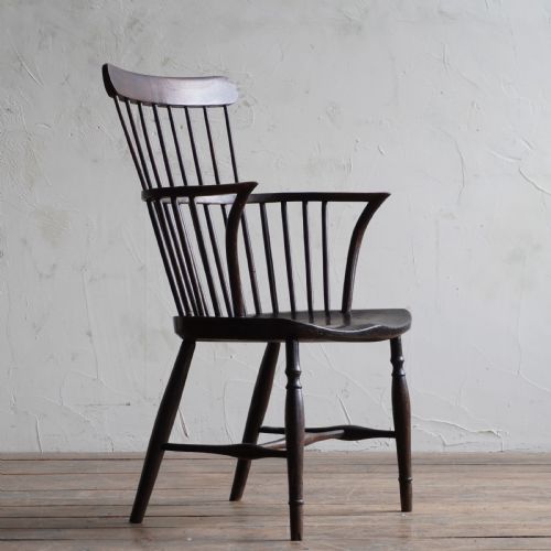 ANTIQUE COMB BACK CHAIR - ADDITIONAL PHOTO 5