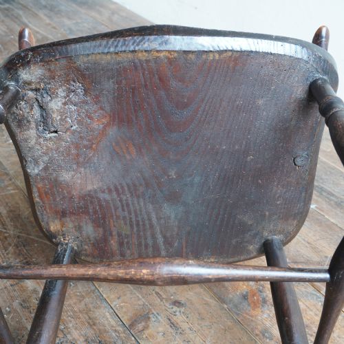 ANTIQUE COMB BACK CHAIR - ADDITIONAL PHOTO 6