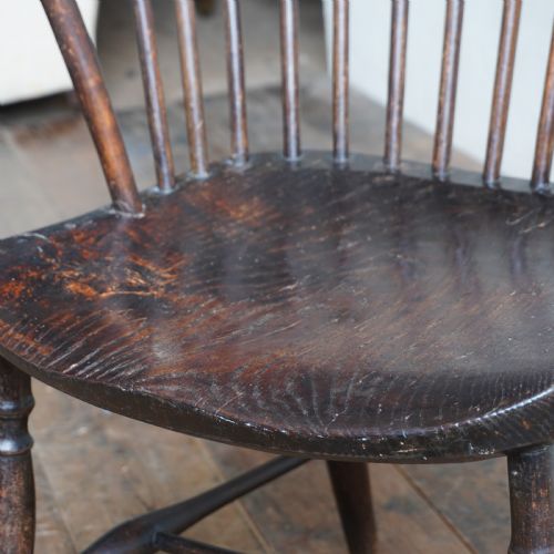 ANTIQUE COMB BACK CHAIR - ADDITIONAL PHOTO 9