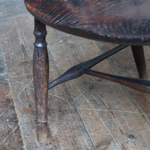 ANTIQUE COMB BACK CHAIR - ADDITIONAL PHOTO 12