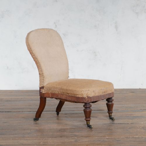 antique bedroom chair by hindley sons - CATEGORY: ANTIQUE CHAIRS - DATED 19TH CENTURY
