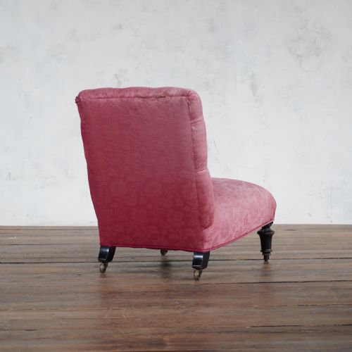 SLIPPER CHAIR PROBABLY BY GILLOWS 19TH CENTURY - ADDITIONAL PHOTO 4