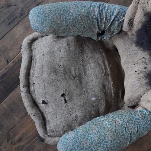 HOWARD AND SONS ARMCHAIR EARLY MID 19TH CENTURY - ADDITIONAL PHOTO 3