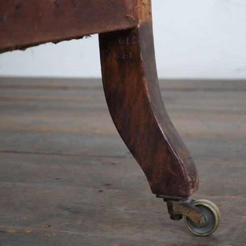 HOWARD AND SONS ARMCHAIR EARLY MID 19TH CENTURY - ADDITIONAL PHOTO 10