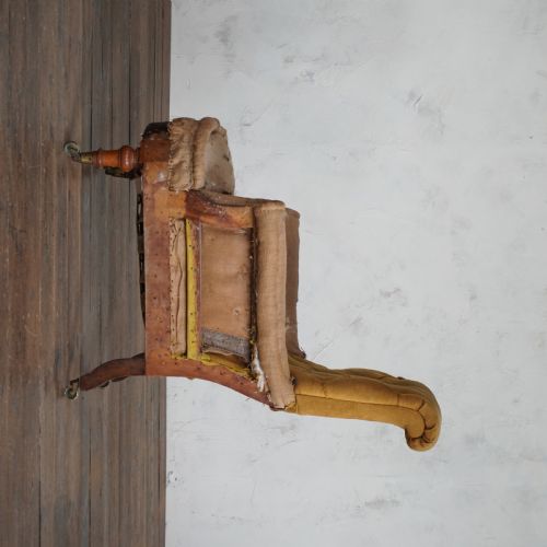 HOWARD AND SONS ARMCHAIR C1870 - ADDITIONAL PHOTO 4