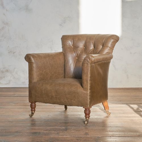 HOWARD AND SONS WOODSTOCK ARMCHAIR - ADDITIONAL PHOTO 1