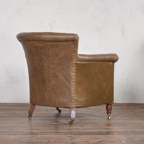 HOWARD AND SONS WOODSTOCK ARMCHAIR - ADDITIONAL PHOTO 4