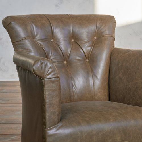 HOWARD AND SONS WOODSTOCK ARMCHAIR - ADDITIONAL PHOTO 6