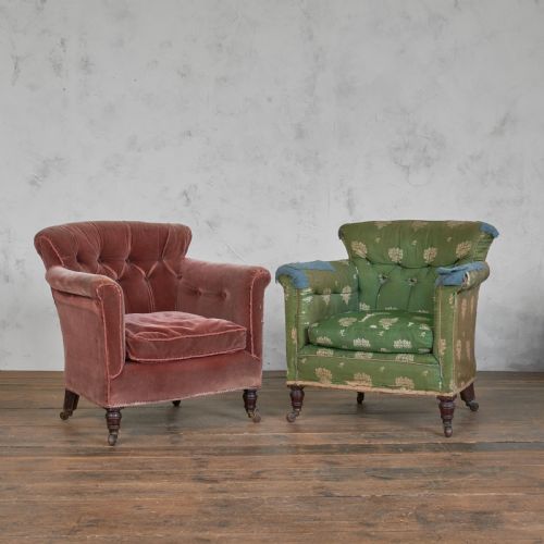 PAIR OF WOODSTOCK STYLE CHAIRS - ADDITIONAL PHOTO 1