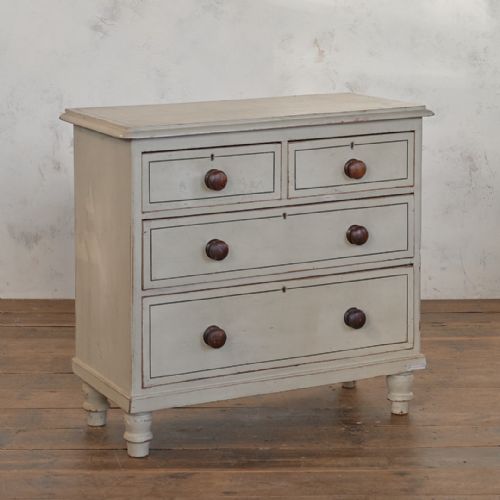 antique painted chest of drawers - CATEGORY: ANTIQUE CHEST OF DRAWERS - DATED VICTORIAN