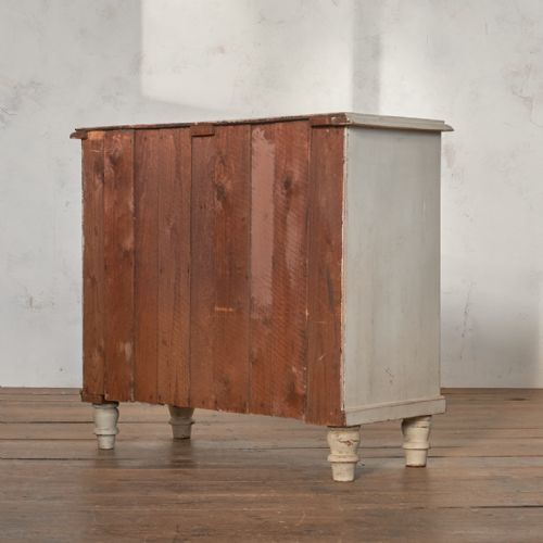 ANTIQUE PAINTED CHEST OF DRAWERS - ADDITIONAL PHOTO 3