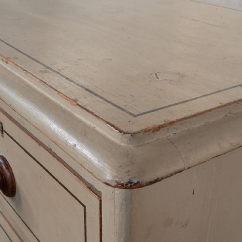 ANTIQUE PAINTED CHEST OF DRAWERS - ADDITIONAL PHOTO 6
