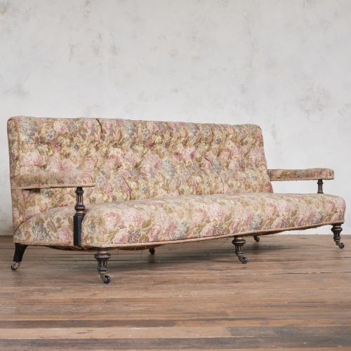AESTHETIC MOVEMENT OPEN ARM SOFA - ADDITIONAL PHOTO 1