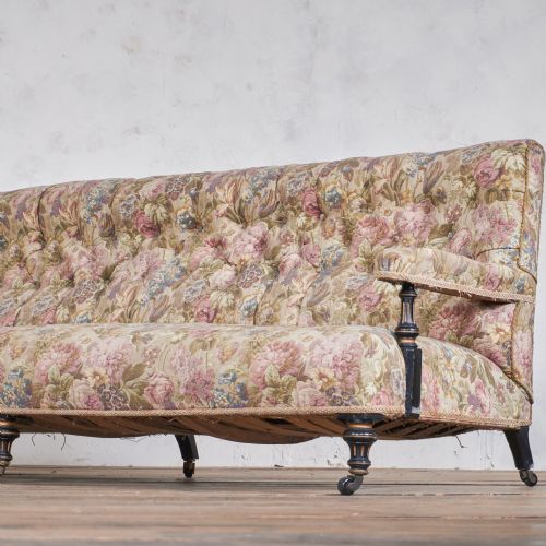 AESTHETIC MOVEMENT OPEN ARM SOFA - ADDITIONAL PHOTO 3