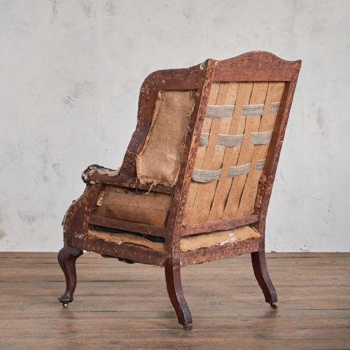 GEORGIAN WINGBACK ARMCHAIR - ADDITIONAL PHOTO 1