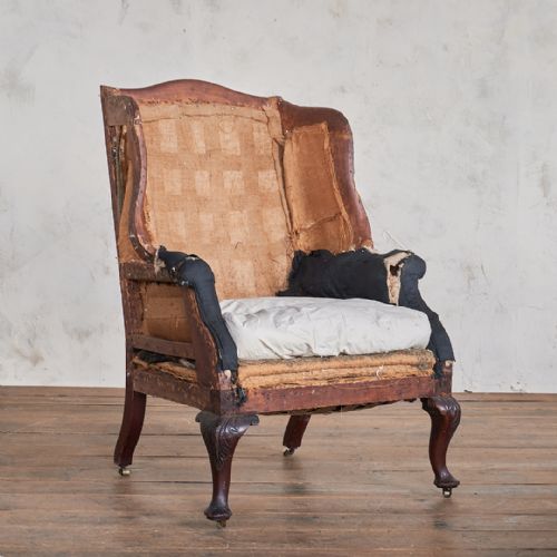 GEORGIAN WINGBACK ARMCHAIR - ADDITIONAL PHOTO 3