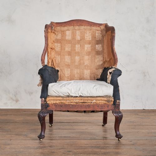 GEORGIAN WINGBACK ARMCHAIR - ADDITIONAL PHOTO 4