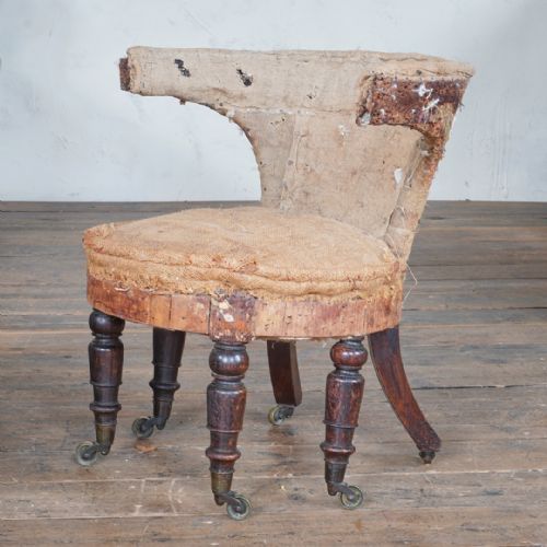 ANTIQUE COCK FIGHTING CHAIR