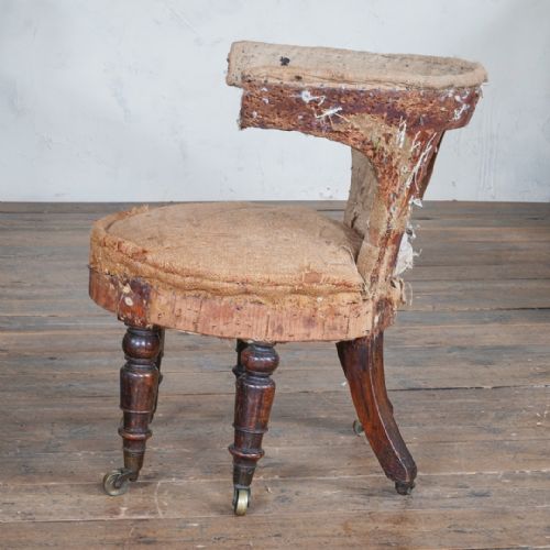 ANTIQUE COCK FIGHTING CHAIR - ADDITIONAL PHOTO 5