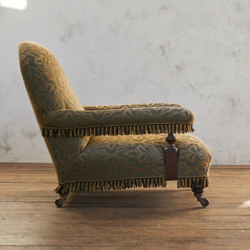 ANTIQUE OPEN ARMCHAIR BY JMILLS - ADDITIONAL PHOTO 7