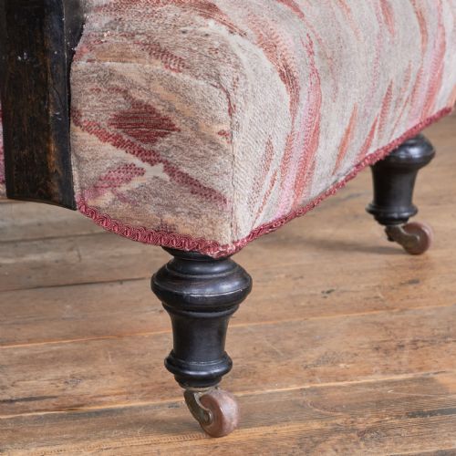 ANTIQUE OPEN ARMCHAIR IN THE STYLE OF SHOOLBRED - ADDITIONAL PHOTO 10